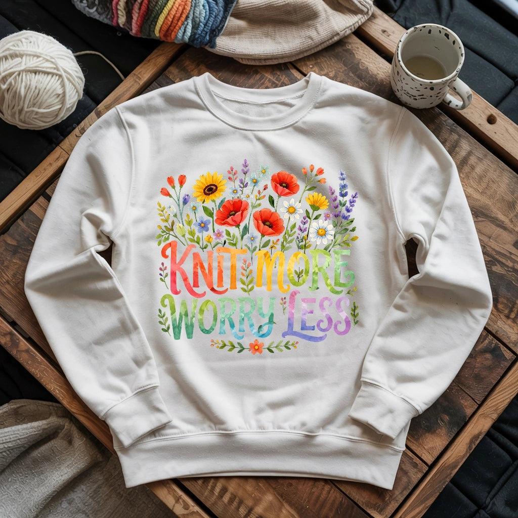 Knit More & More Sweatshirt