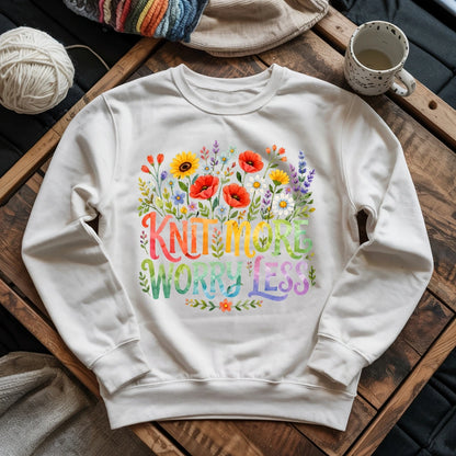 Knit More & More Sweatshirt