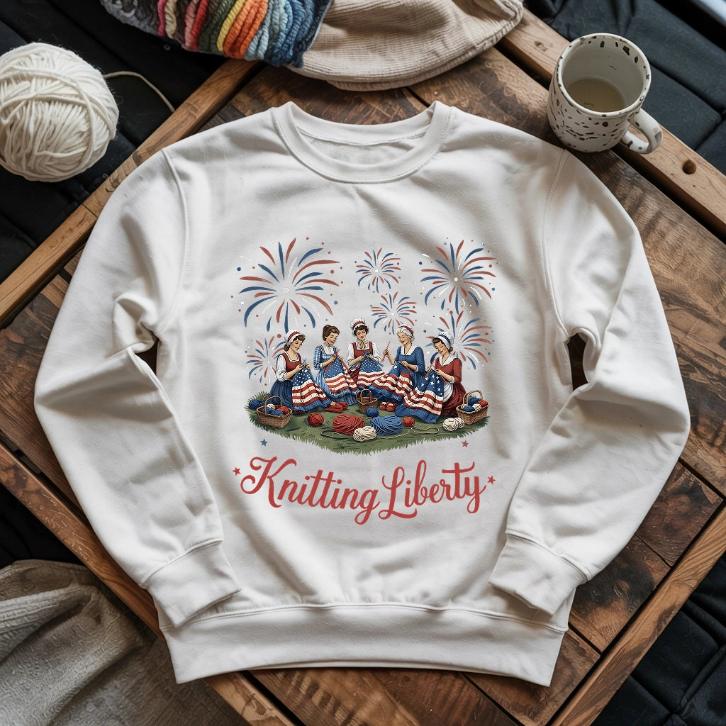 Knitting Liberty Sweatshirt