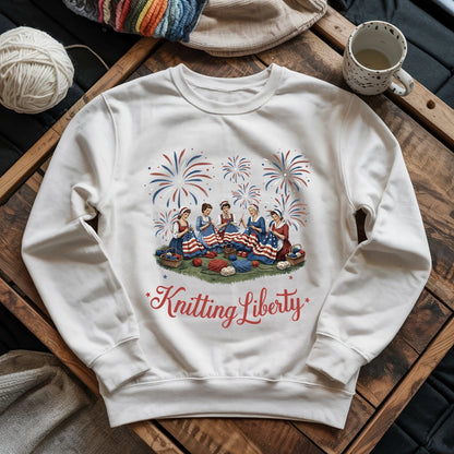 Knitting Liberty Sweatshirt