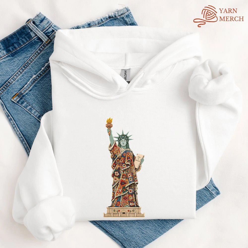 Liberty Covered In Granny Square Hoodie