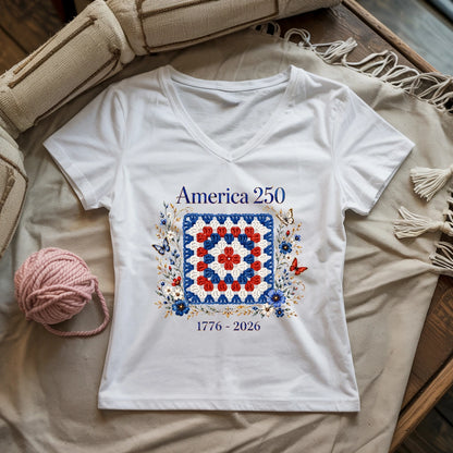 Liberty In Bloom Lady V-neck