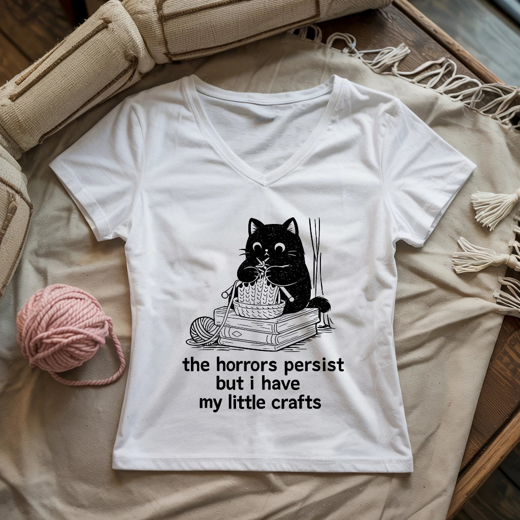 Little Crafts Lady V-neck