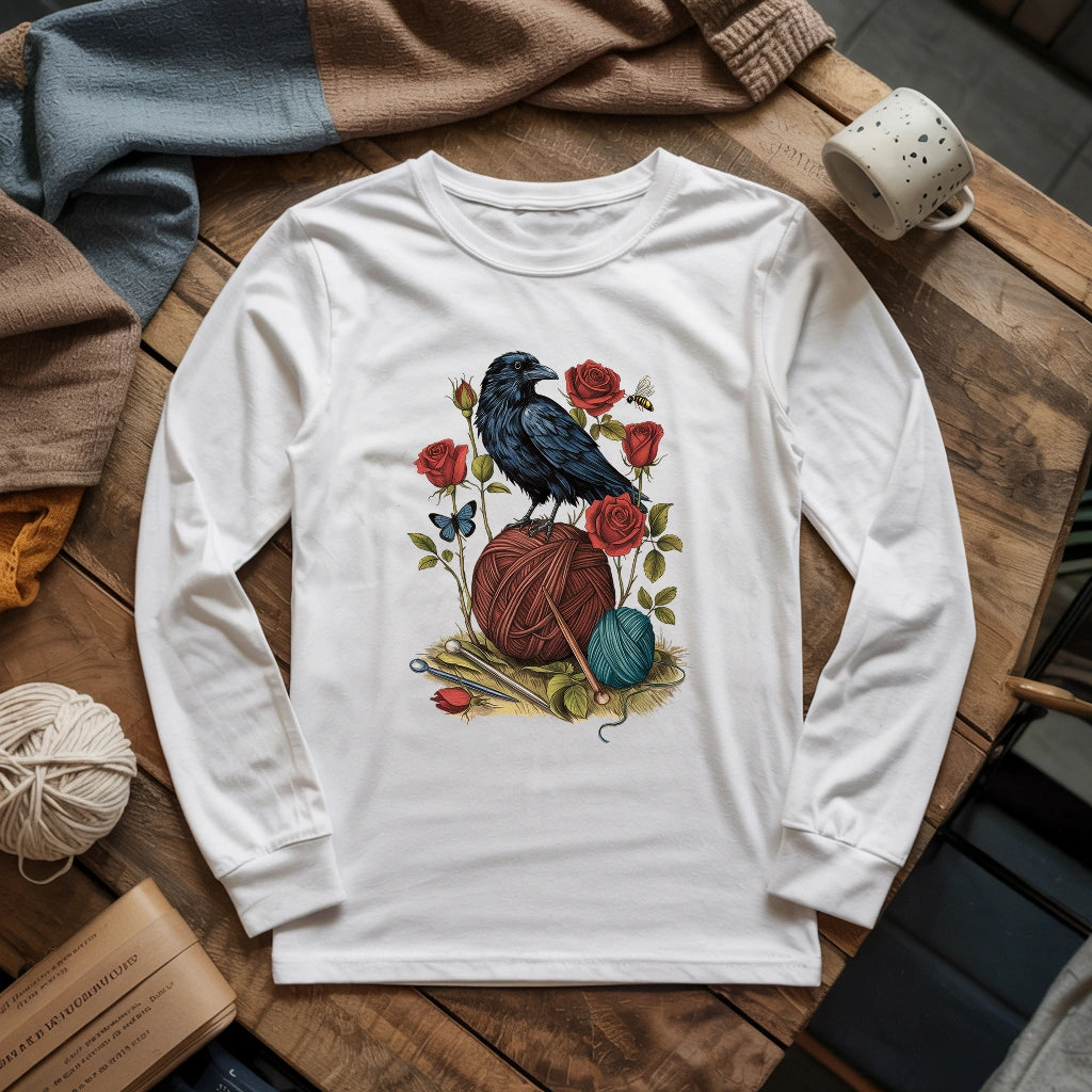 Raven & Rose Threads Long Sleeve T-shirt – YarnMerch