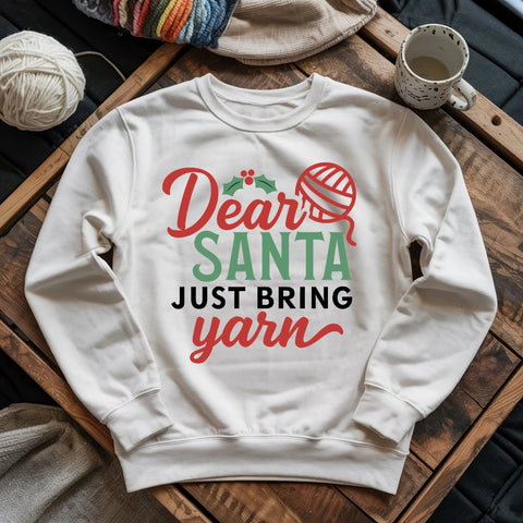 Santa Bring Yarn Sweatshirt
