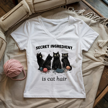 Secret Ingredient Lady V-neck