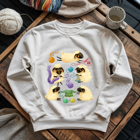 We're Sheep Knitters Sweatshirt