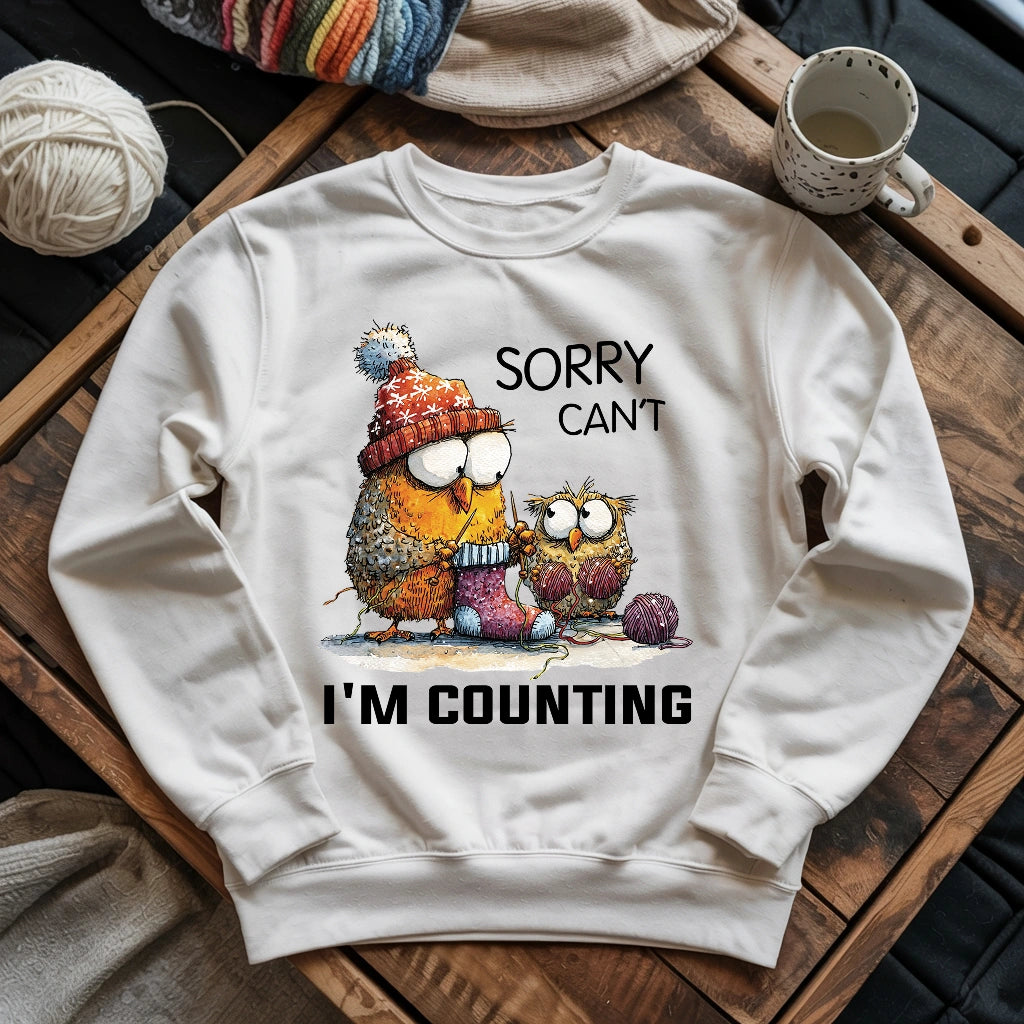 Sorry Cant Sweatshirt
