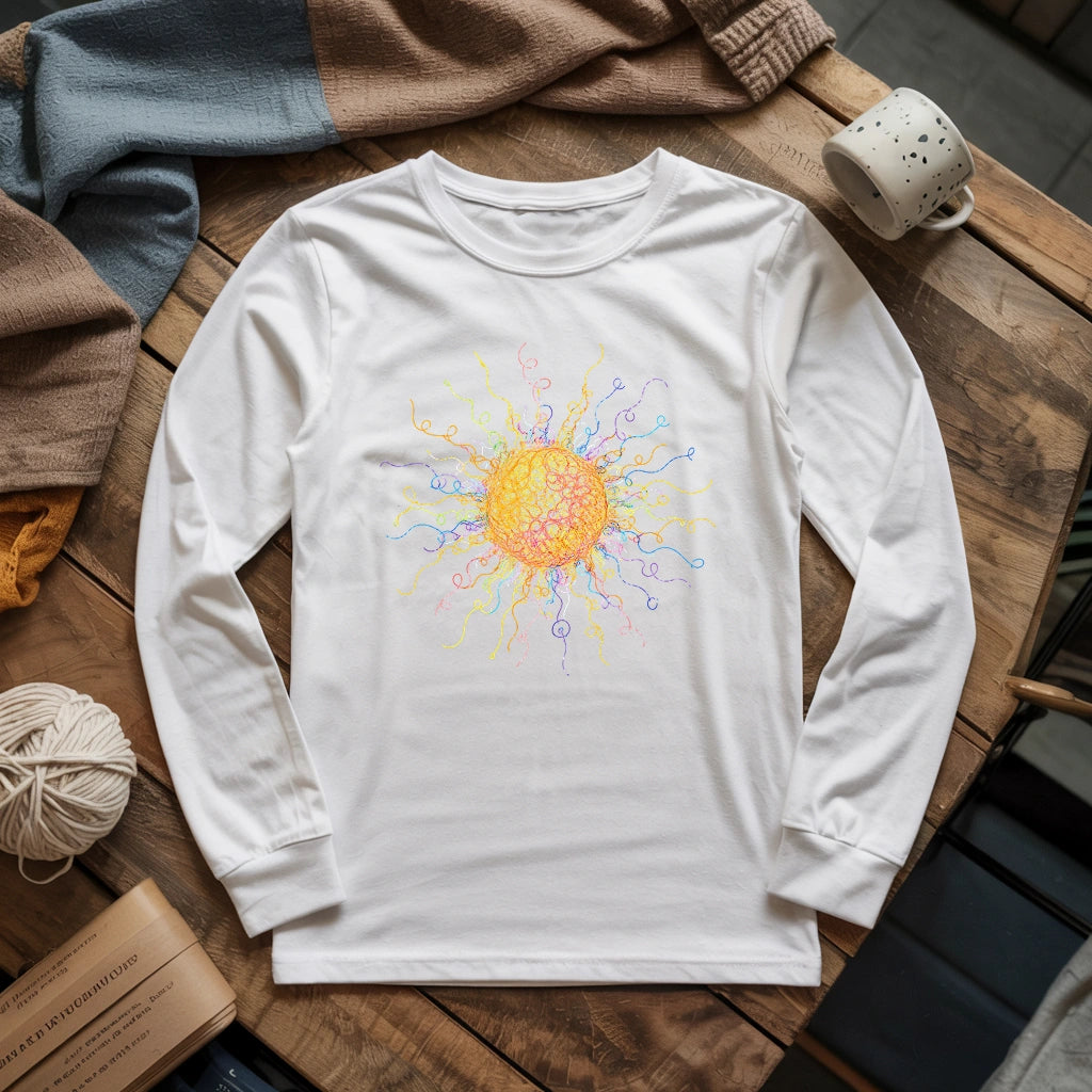 Tangled Sun Long Sleeve T-shirt
