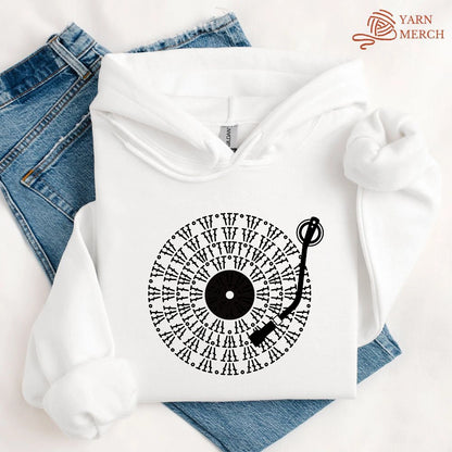 Vinyl Chart Hoodie