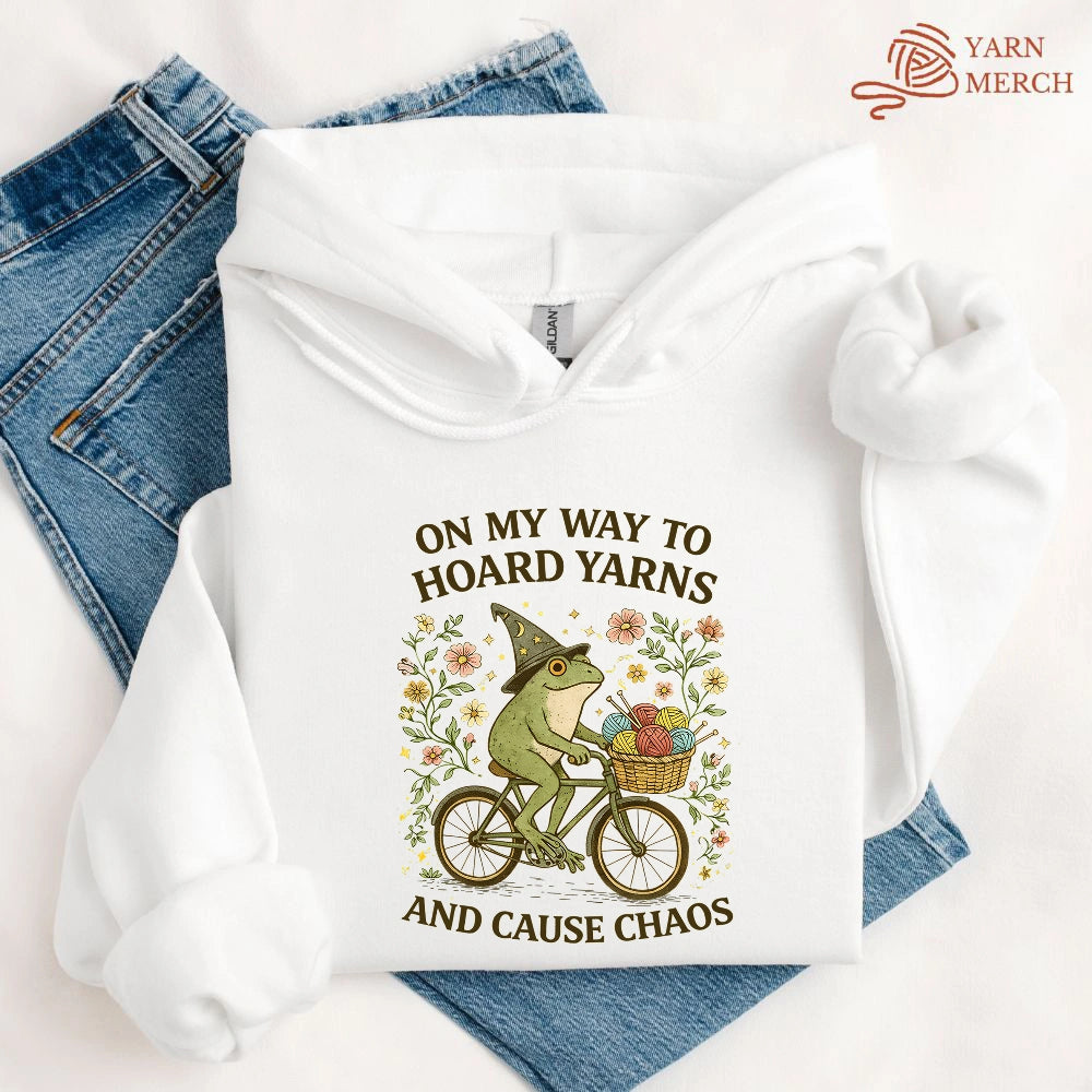 Way To Hoard Yarns Hoodie
