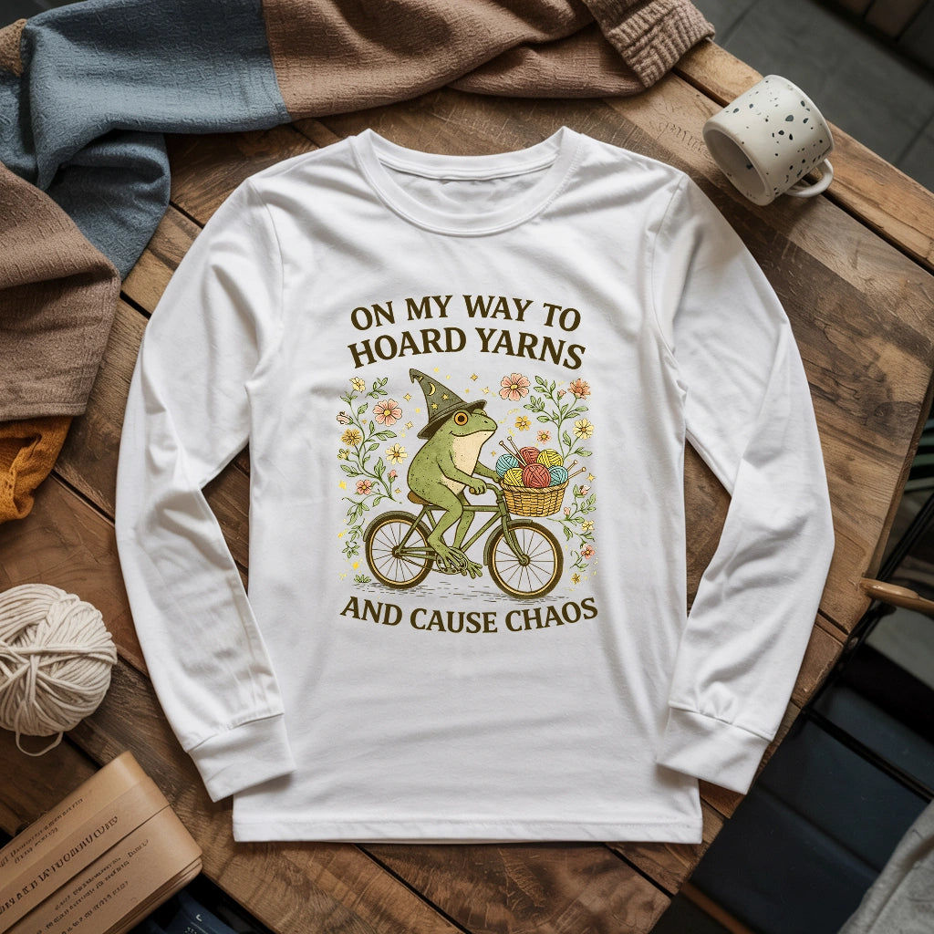 Way To Hoard Yarns Long Sleeve T-shirt