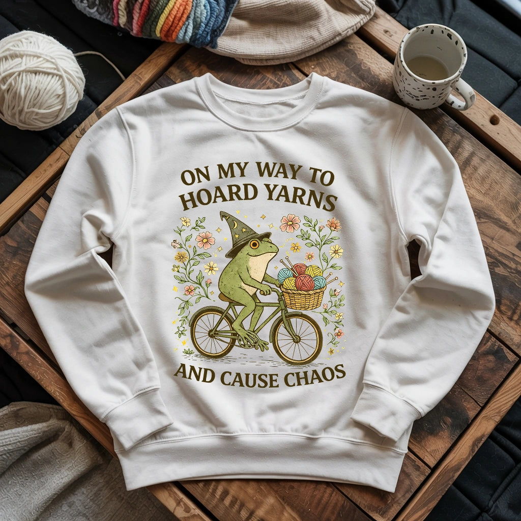 Way To Hoard Yarns Sweatshirt