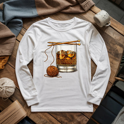 Whiskey And Yarn Long Sleeve T-shirt