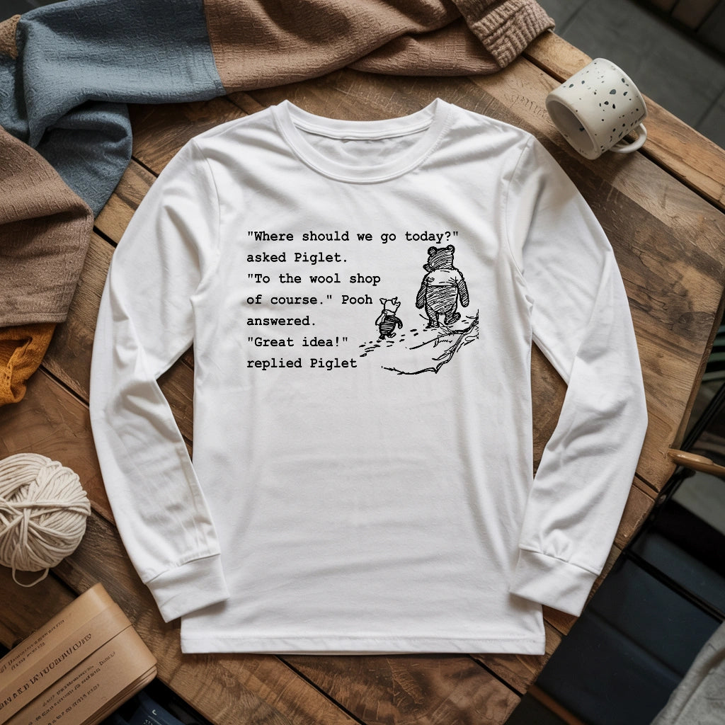 Wool Shop Long Sleeve T-shirt