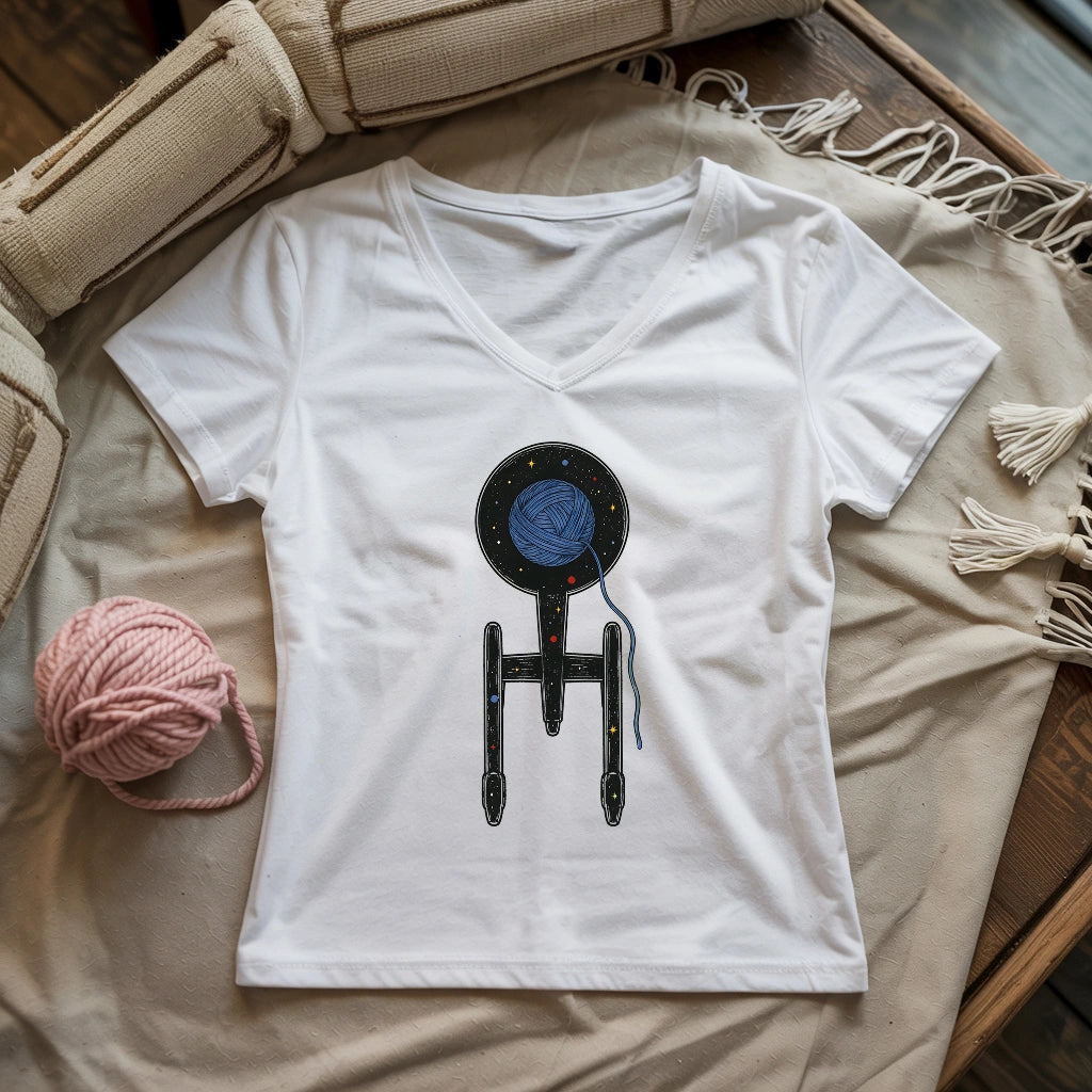 Yarn Trek Lady V-neck
