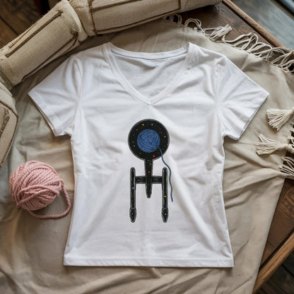 Yarn Trek Lady V-neck