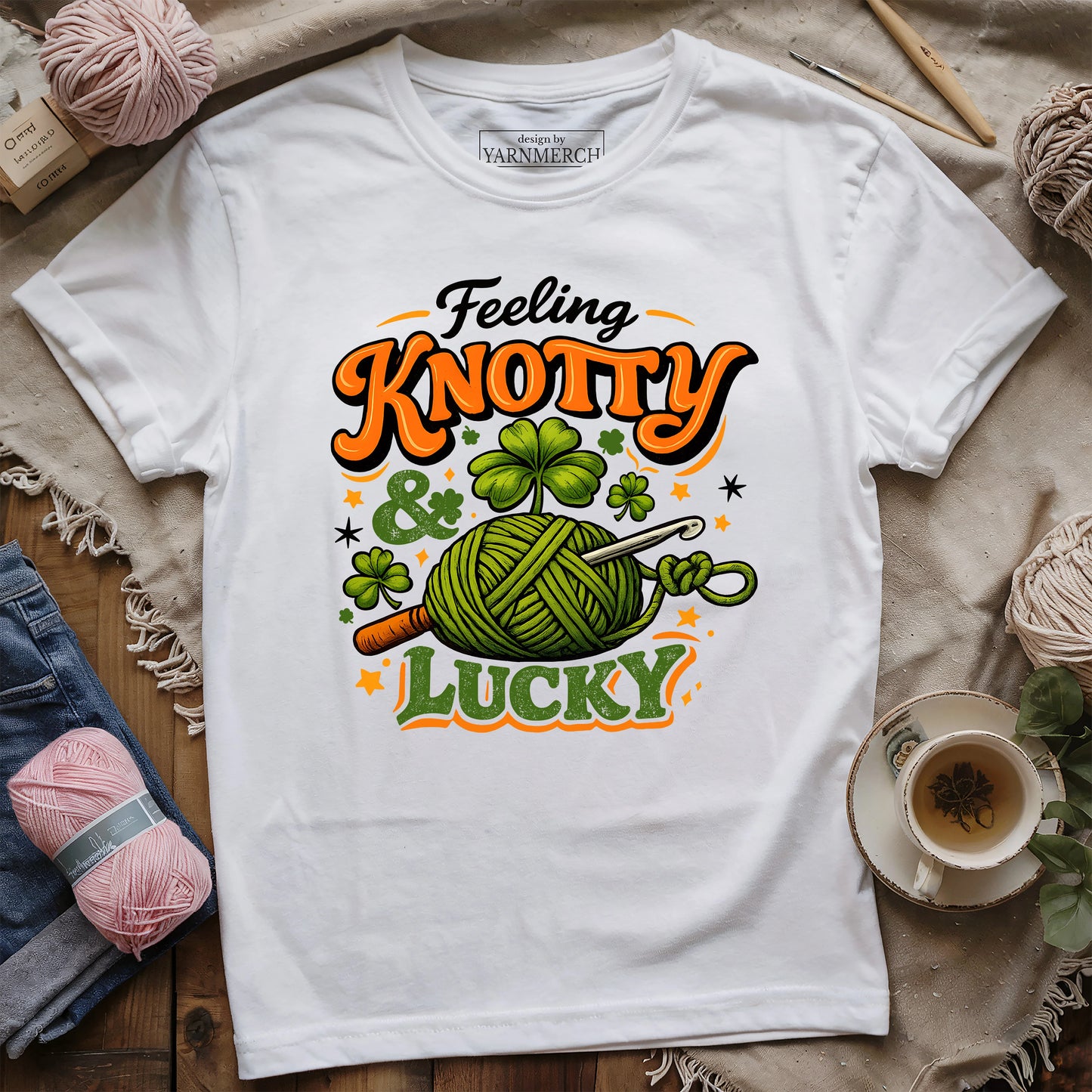 Feeling Knotty & Lucky T-shirt