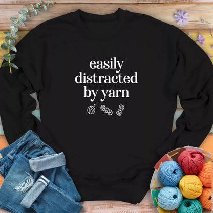 Yarn Distracted Sweatshirt