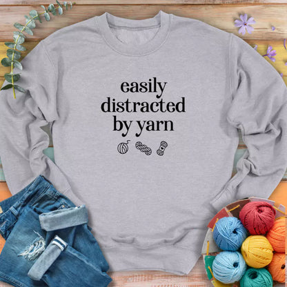 Yarn Distracted Sweatshirt